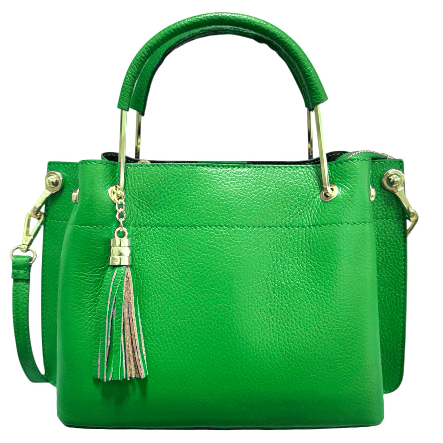 Modarno Borsa donna Secchiello piccola Eva in vera pelle 26x13x21 cm