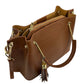 Modarno Borsa donna Secchiello piccola Eva in vera pelle 26x13x21 cm