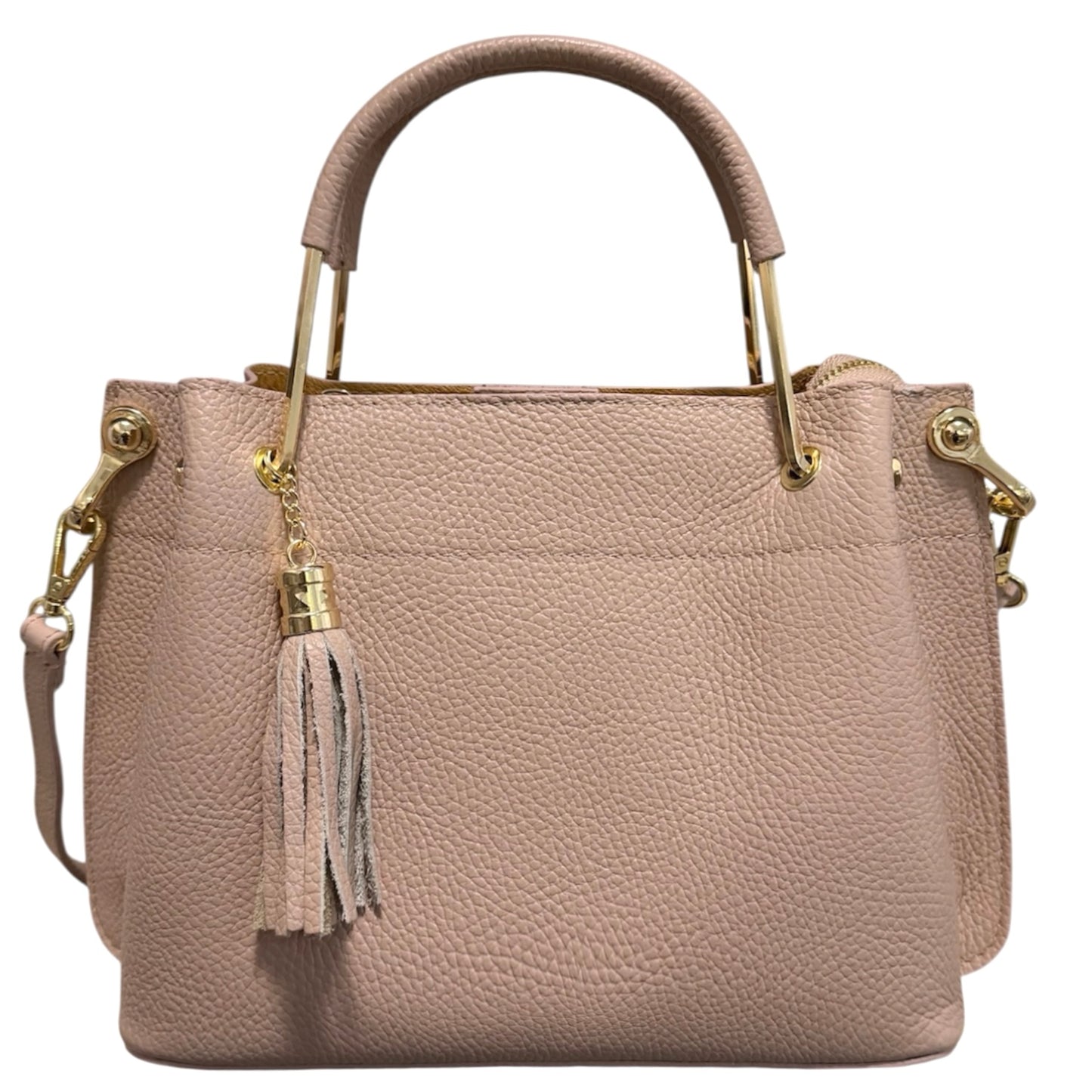 Modarno Borsa donna Secchiello piccola Eva in vera pelle 26x13x21 cm