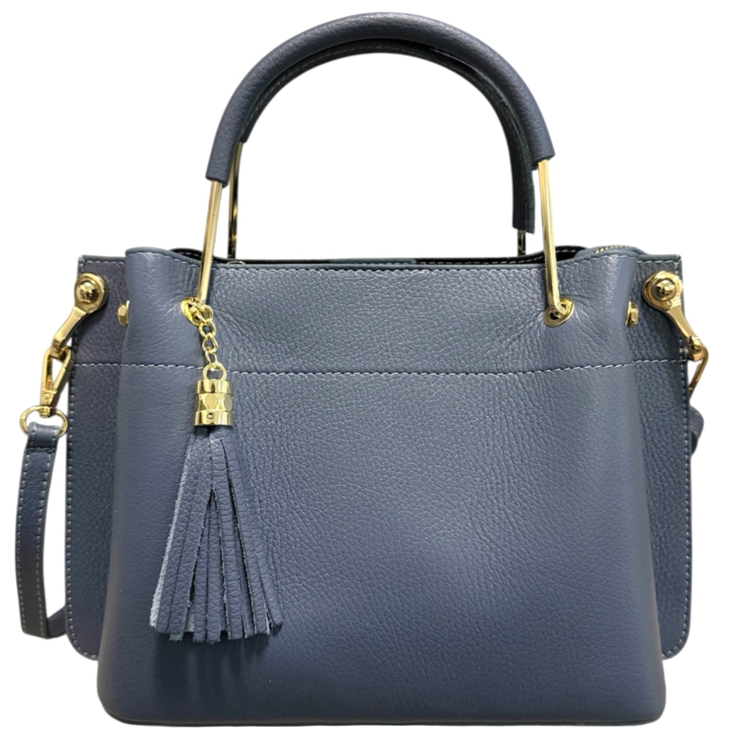 Modarno Borsa donna Secchiello piccola Eva in vera pelle 26x13x21 cm