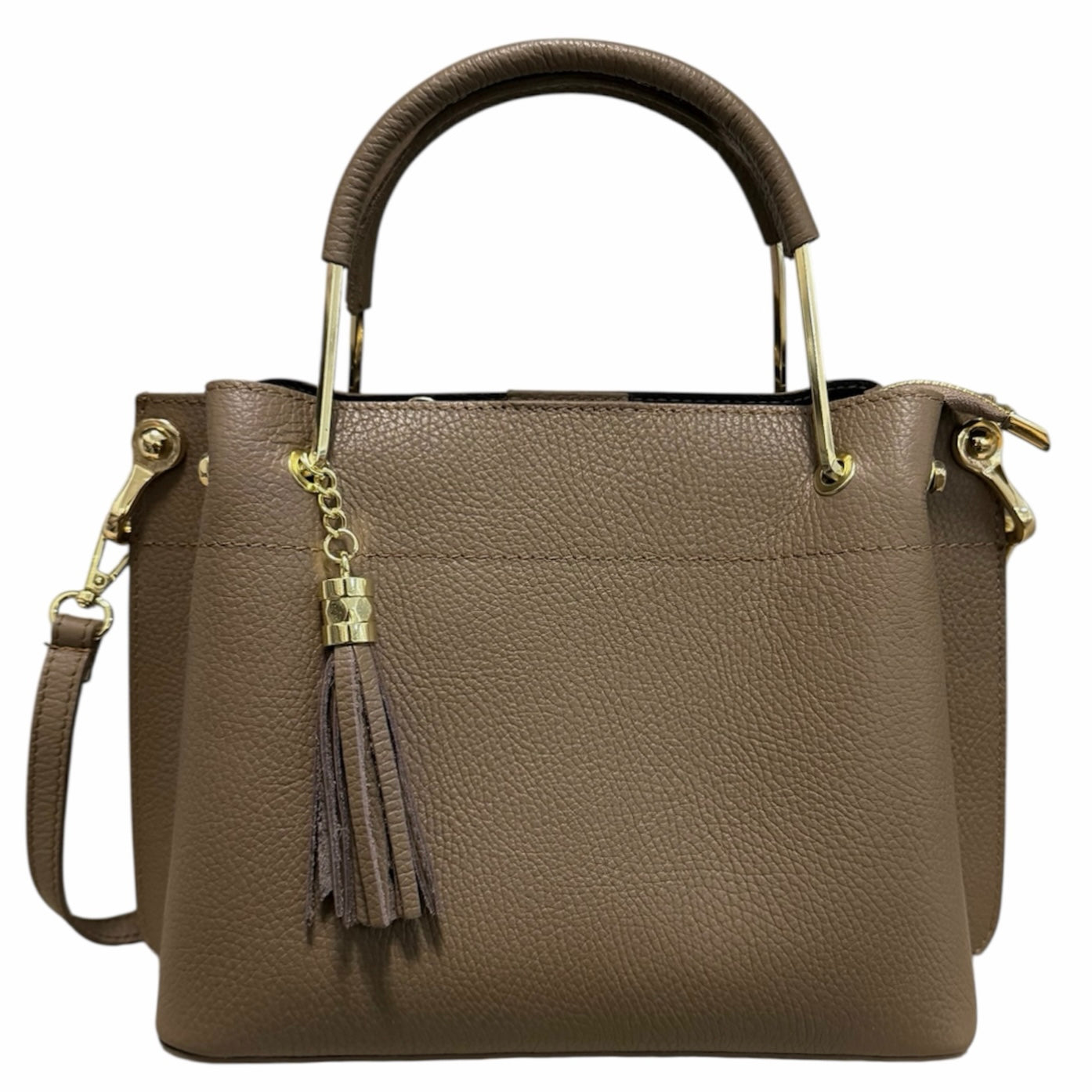 Modarno Borsa donna Secchiello piccola Eva in vera pelle 26x13x21 cm