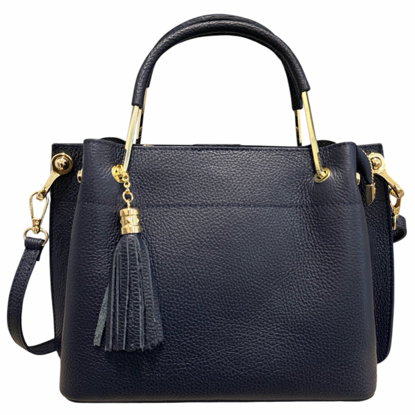 Modarno Borsa donna Secchiello piccola Eva in vera pelle 26x13x21 cm