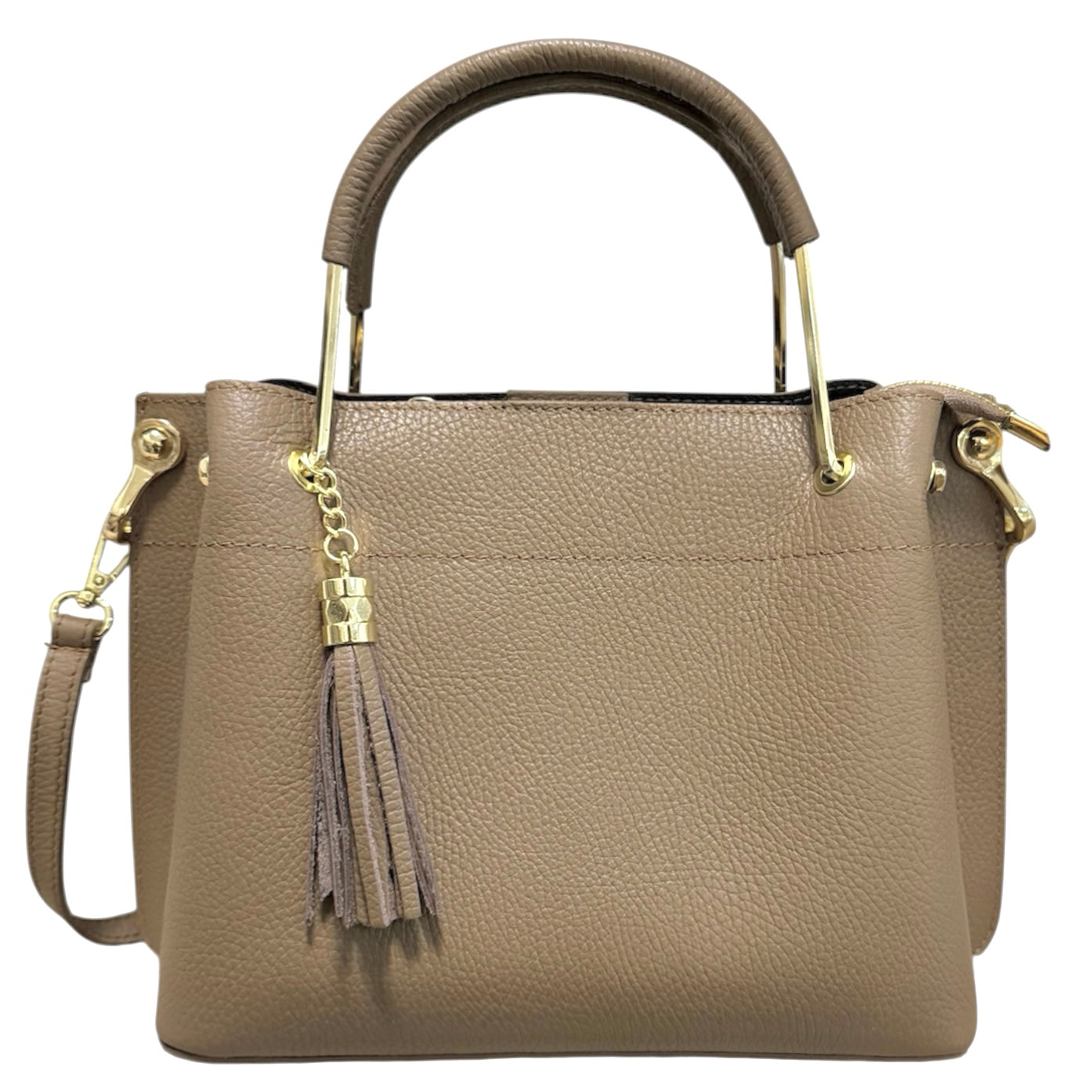 Modarno Borsa donna Secchiello piccola Eva in vera pelle 26x13x21 cm