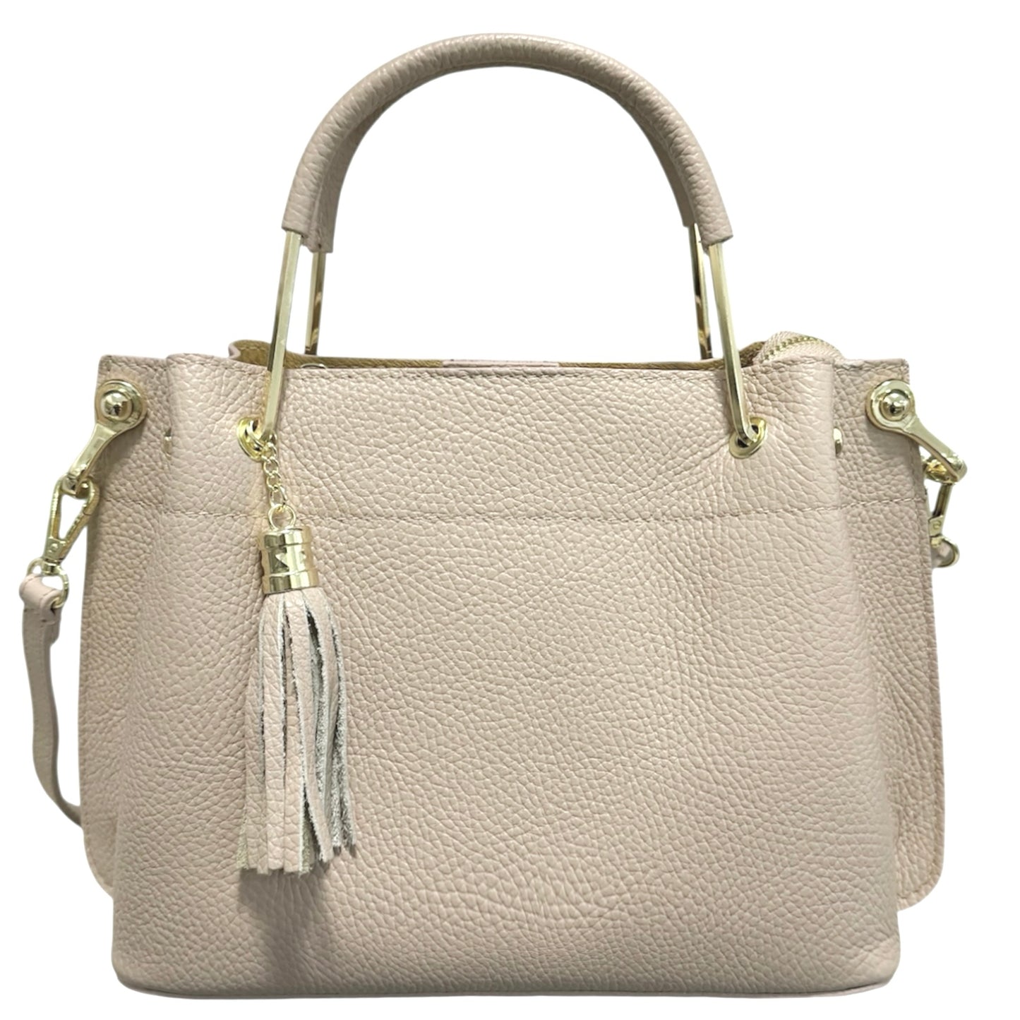 Modarno Borsa donna Secchiello piccola Eva in vera pelle 26x13x21 cm