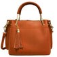Modarno Borsa donna Secchiello piccola Eva in vera pelle 26x13x21 cm