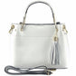 Modarno Borsa donna Secchiello piccola Eva in vera pelle 26x13x21 cm
