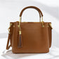 Modarno Borsa donna Secchiello piccola Eva in vera pelle 26x13x21 cm