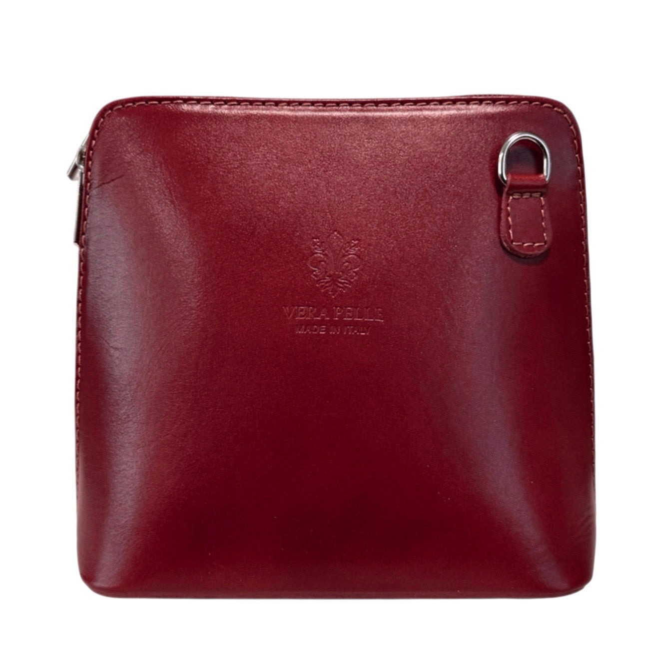 Modarno Borsetta a tracolla in vera pelle utility 18x8x16 cm