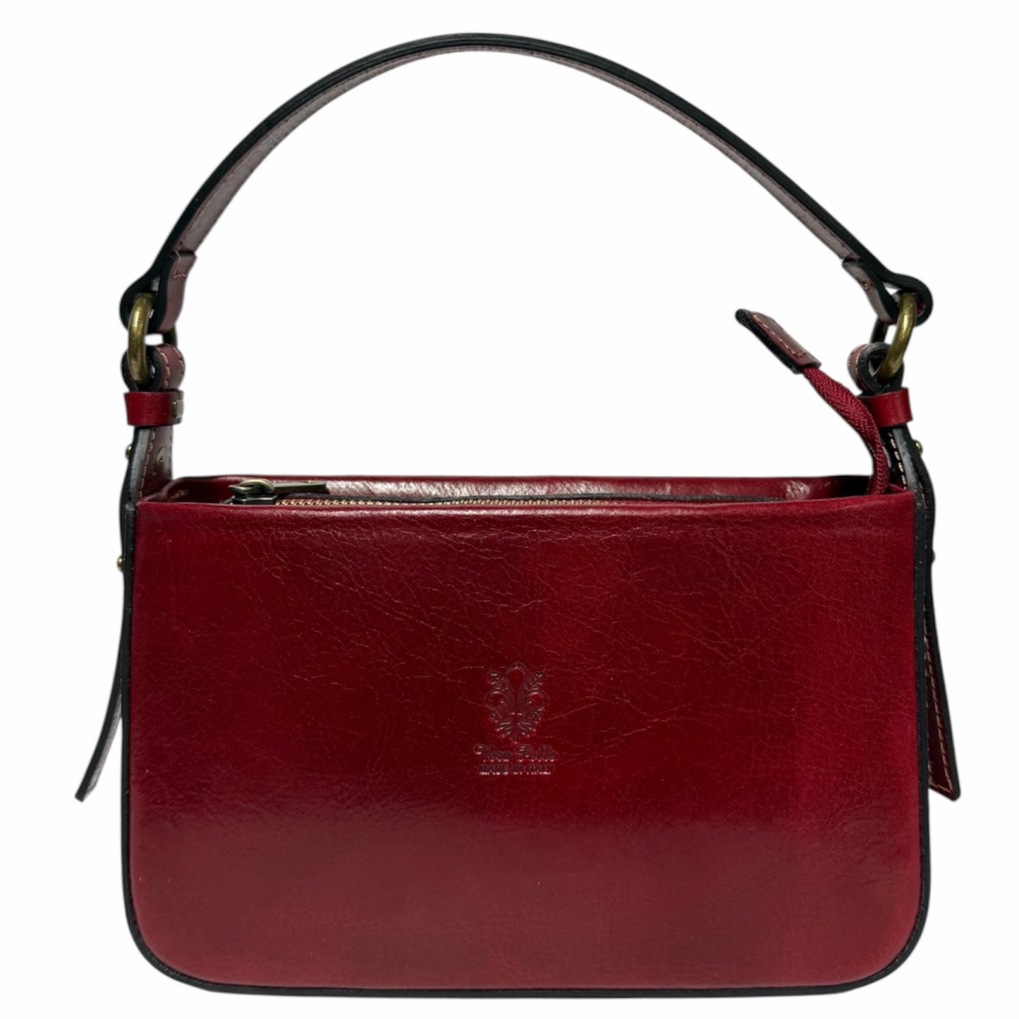 Modarno borsetta donna a mano e tracolla in vera pelle pregiato 22x7,5x14 cm