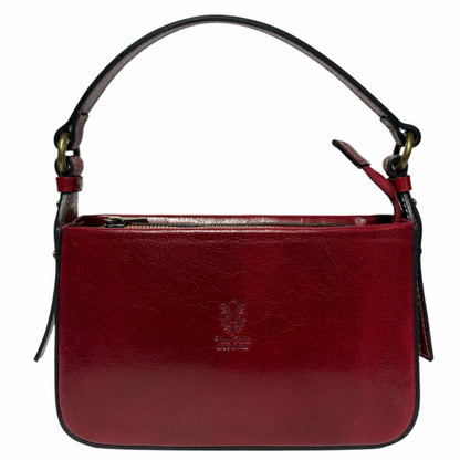 Modarno borsetta donna a mano e tracolla in vera pelle pregiato 22x7,5x14 cm