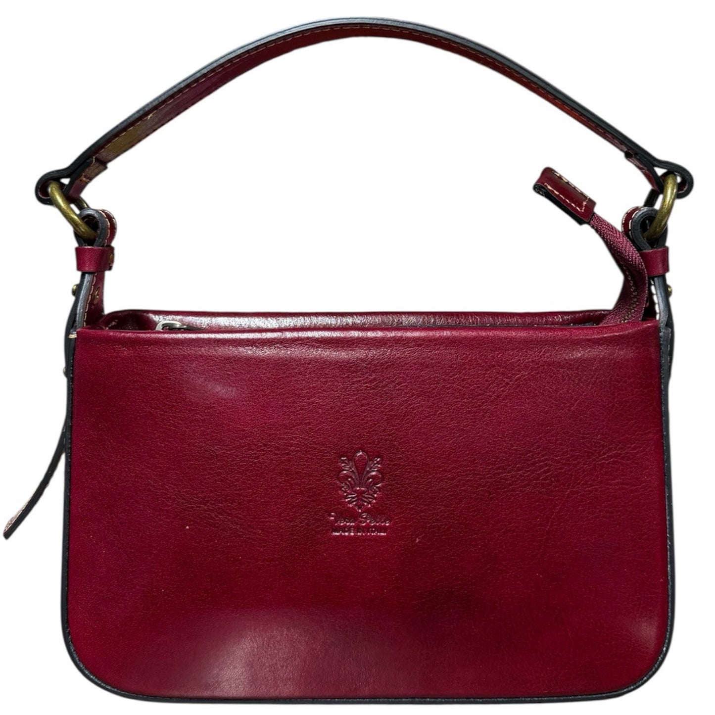 Modarno borsetta donna a mano e tracolla in vera pelle pregiato 22x7,5x14 cm