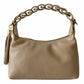 Modarno Borsetta a Mano Piccola In Vera Pelle Made in Italy Con Manico Intrecciato 26x10x16 cm