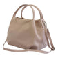 Modarno borsa a mano da donna, borsa a tracolla, borsa a spalla italiana in vera pelle dollaro 25x14x19 cm