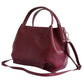 Modarno borsa a mano da donna, borsa a tracolla, borsa a spalla italiana in vera pelle dollaro 25x14x19 cm