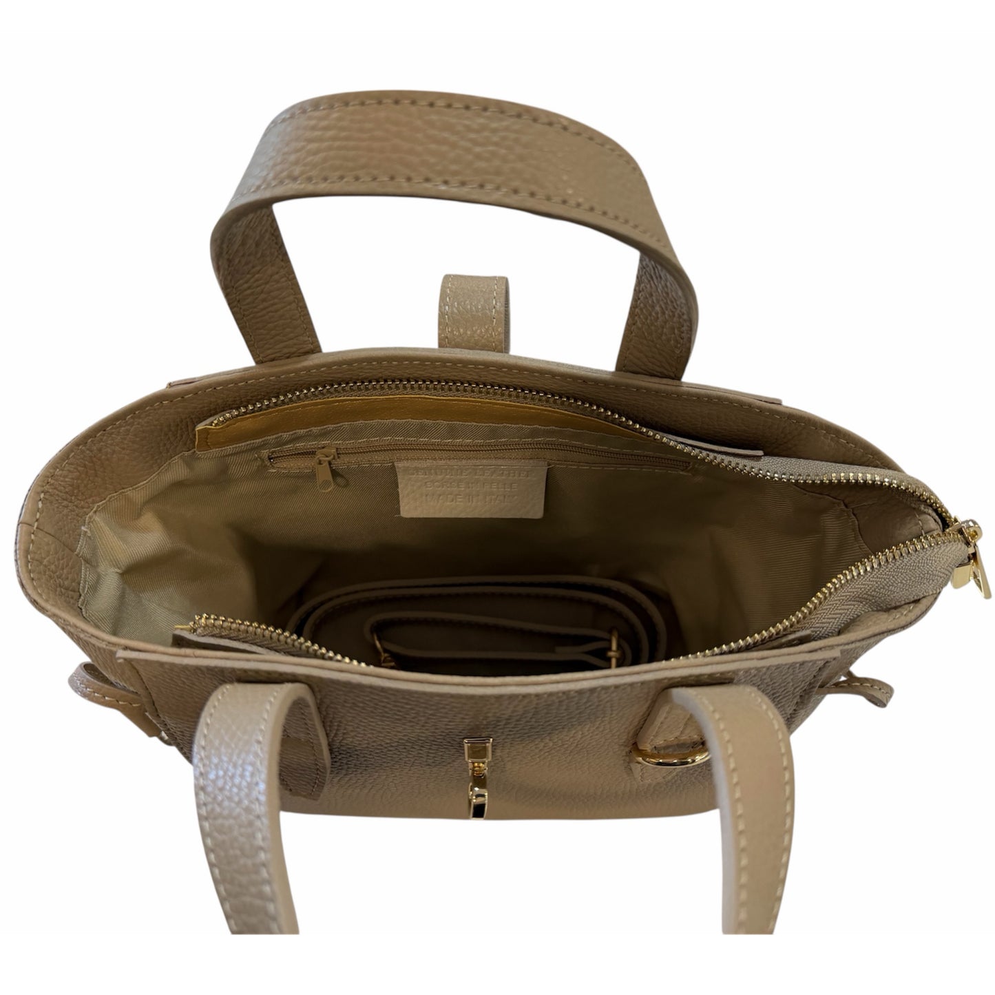 Modarno  Borsetta Mini Shopper donna a tracolla in Vera Pelle 30x13x20 cm