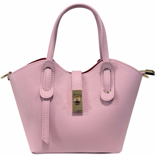 Modarno Borsetta donna a tracolla 'Isabella' in vera Pelle 18x10x20 cm