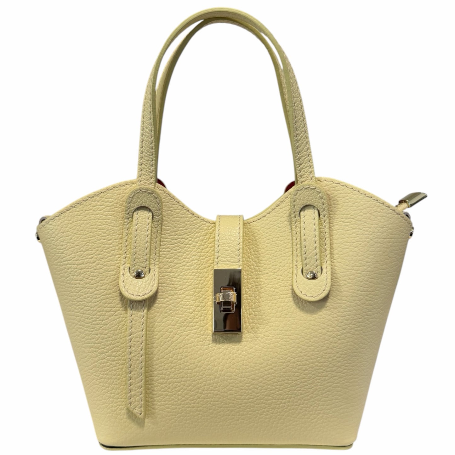 Modarno Borsetta donna a tracolla 'Isabella' in vera Pelle 18x10x20 cm
