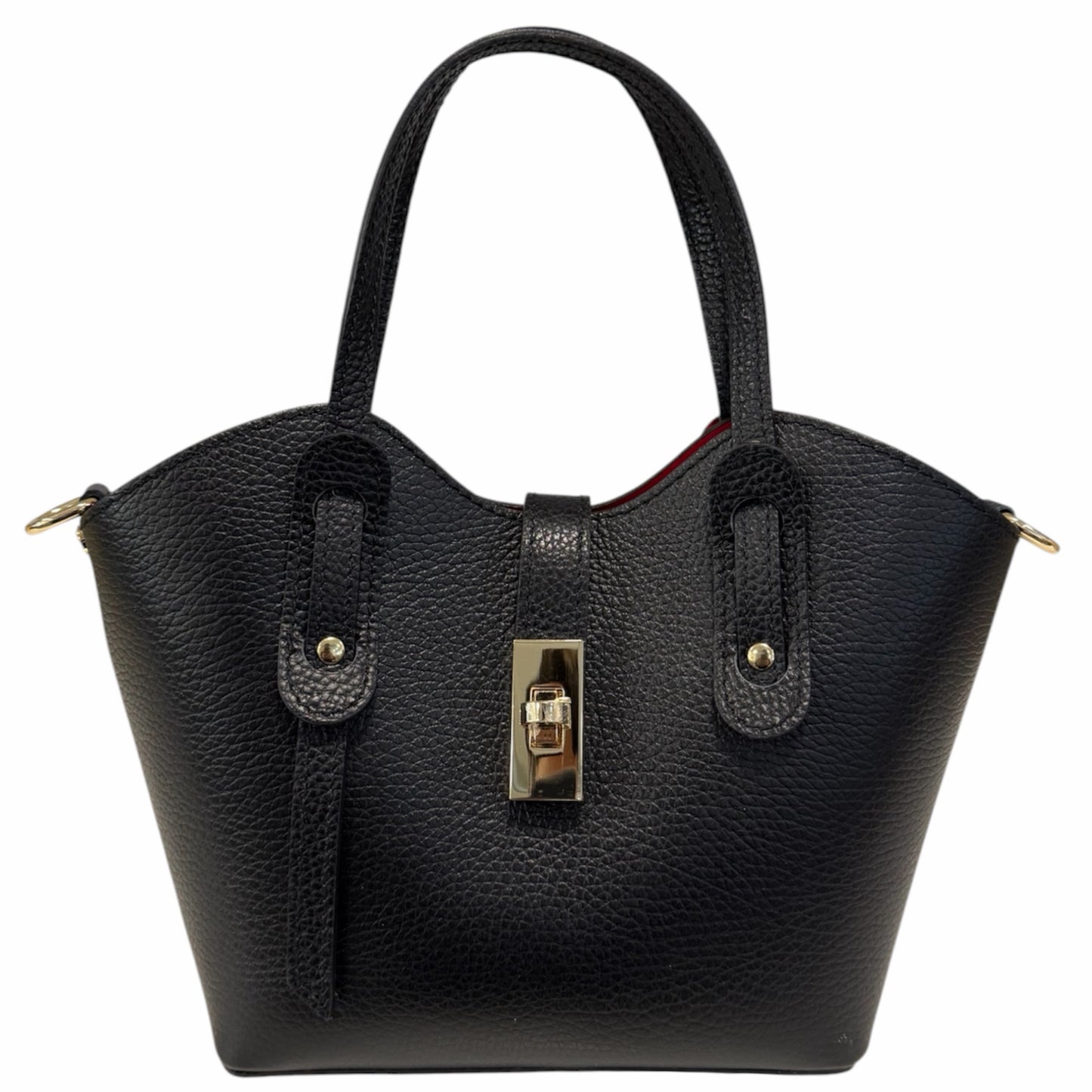 Modarno Borsetta donna a tracolla 'Isabella' in vera Pelle 18x10x20 cm