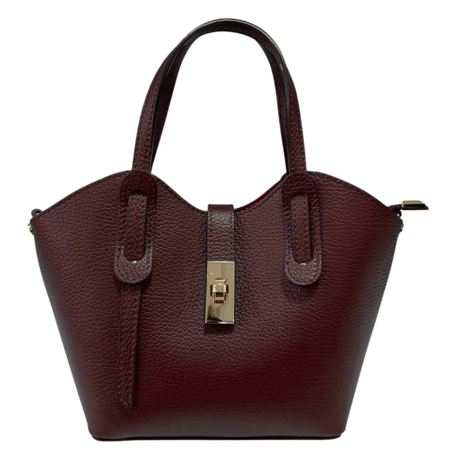 Modarno Borsetta donna a tracolla 'Isabella' in vera Pelle 18x10x20 cm
