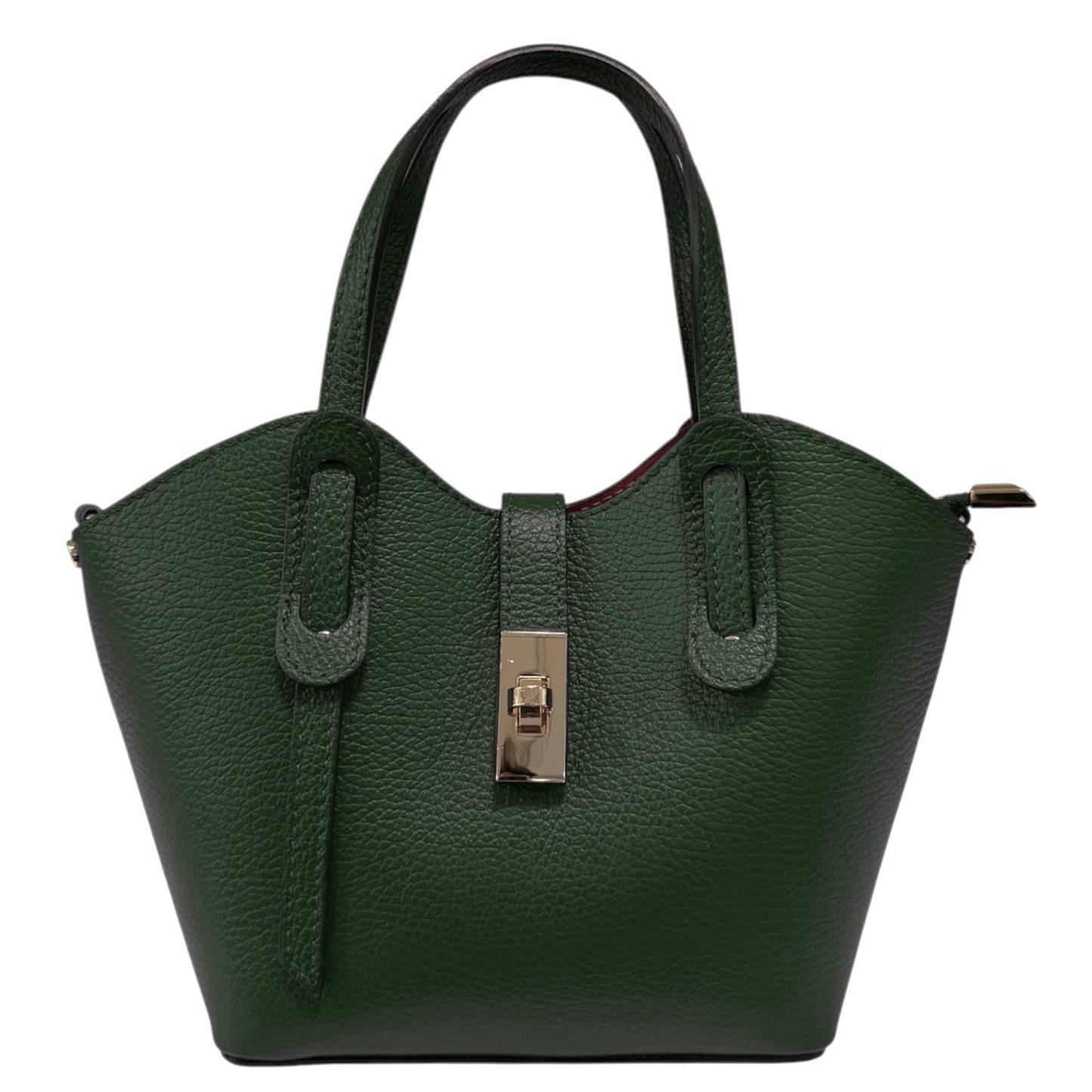 Modarno Borsetta donna a tracolla 'Isabella' in vera Pelle 18x10x20 cm