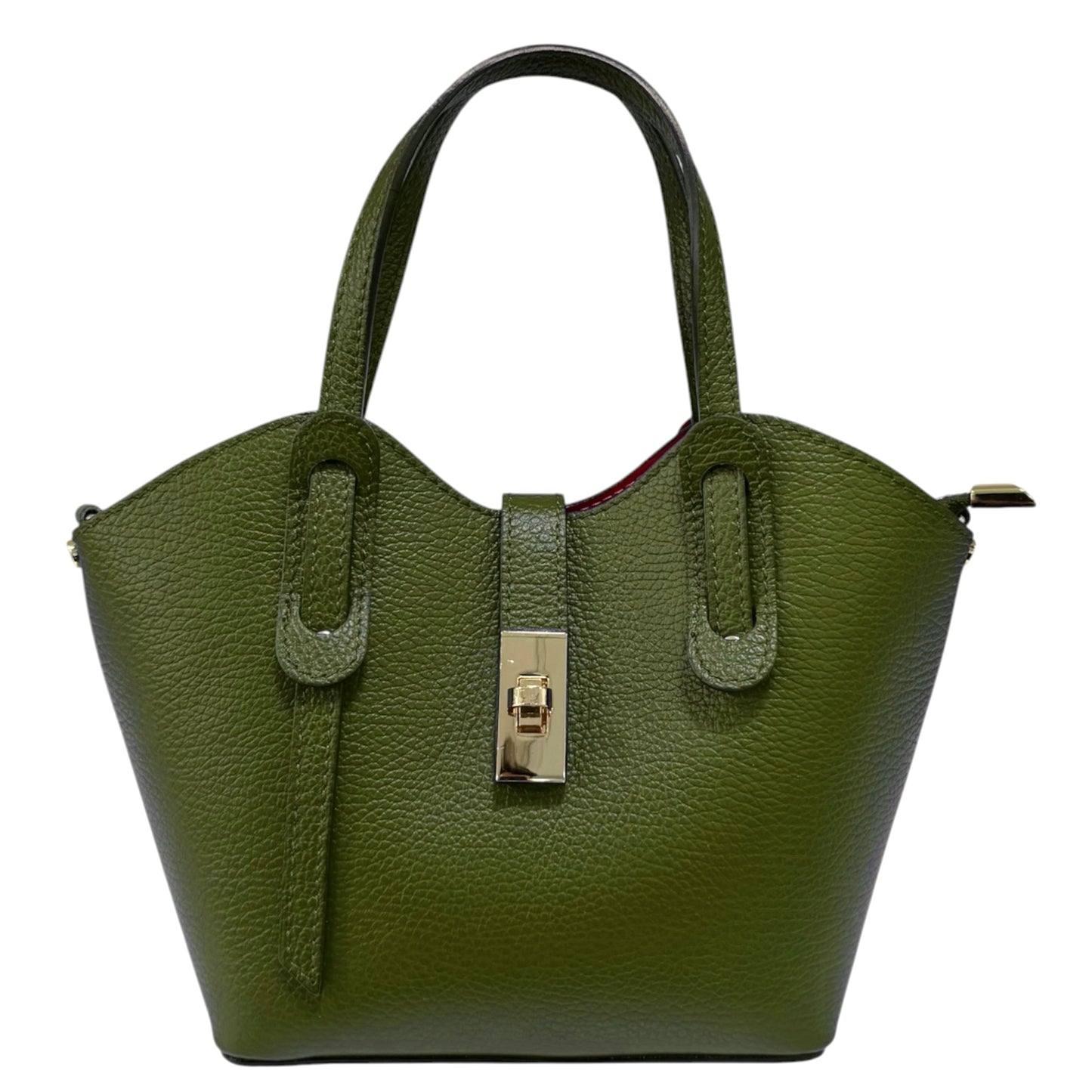 Modarno Borsetta donna a tracolla 'Isabella' in vera Pelle 18x10x20 cm