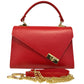 Modarno Borsa donna vera pelle "Marina" a mano e tracolla 24x11x17 cm