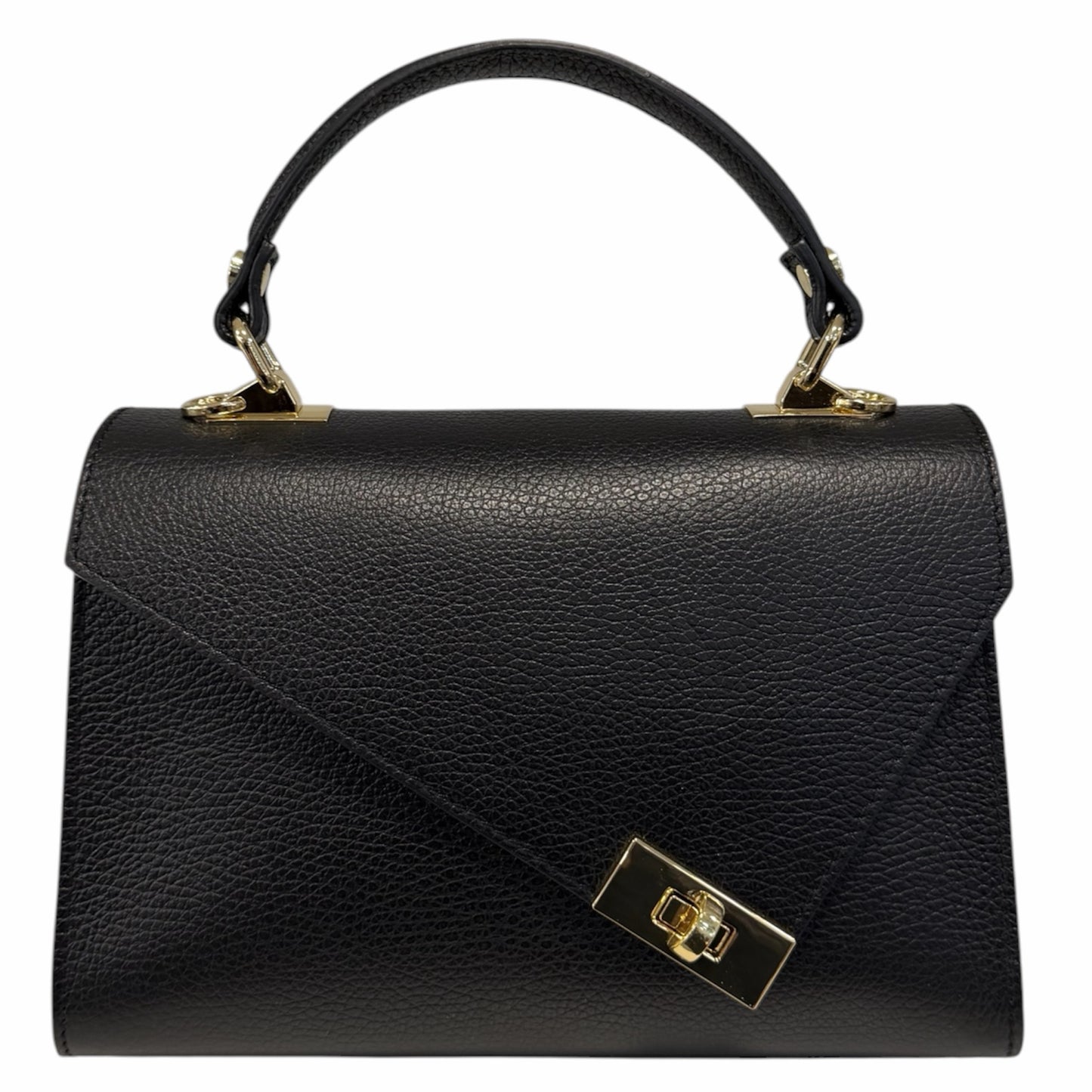 Modarno Borsa donna vera pelle "Marina" a mano e tracolla 24x11x17 cm