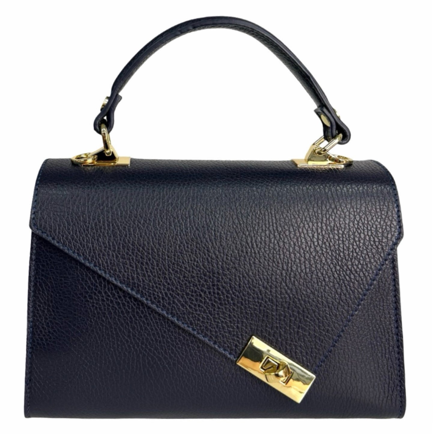 Modarno Borsa donna vera pelle "Marina" a mano e tracolla 24x11x17 cm
