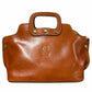 Modarno Borsa donna a mano e a tracolla in vera pelle Pieno Fiore 32x13x20 cm