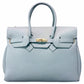 Modarno Birk Handtasche aus echtem Leder 40x17x28 cm 