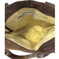 Modarno Borsa donna a mano in camoscio Effetto Cocco 26x16x35 cm