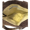 Modarno Borsa donna a mano in camoscio Effetto Cocco 26x16x35 cm