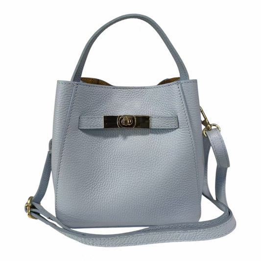 Modarno Borsetta Donna a mano Artimina in vera pelle 18x11x18 cm