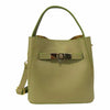 Modarno Borsetta Donna a mano Artimina in vera pelle 18x11x18 cm