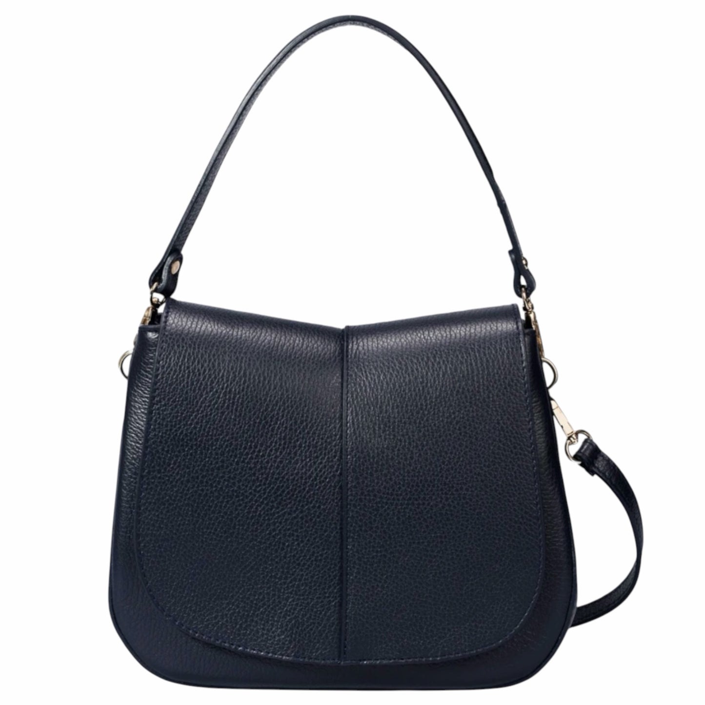 Modarno Borsa donna a Spalla in vera pelle "Peach" 27x9x21 cm