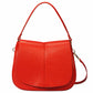 Modarno Borsa donna a Spalla in vera pelle "Peach" 27x9x21 cm