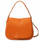 Modarno Borsa donna a Spalla in vera pelle "Peach" 27x9x21 cm