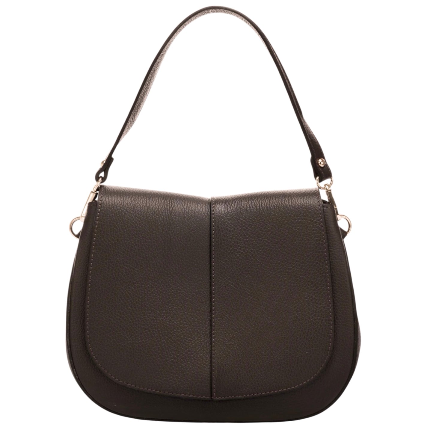 Modarno Borsa donna a Spalla in vera pelle "Peach" 27x9x21 cm