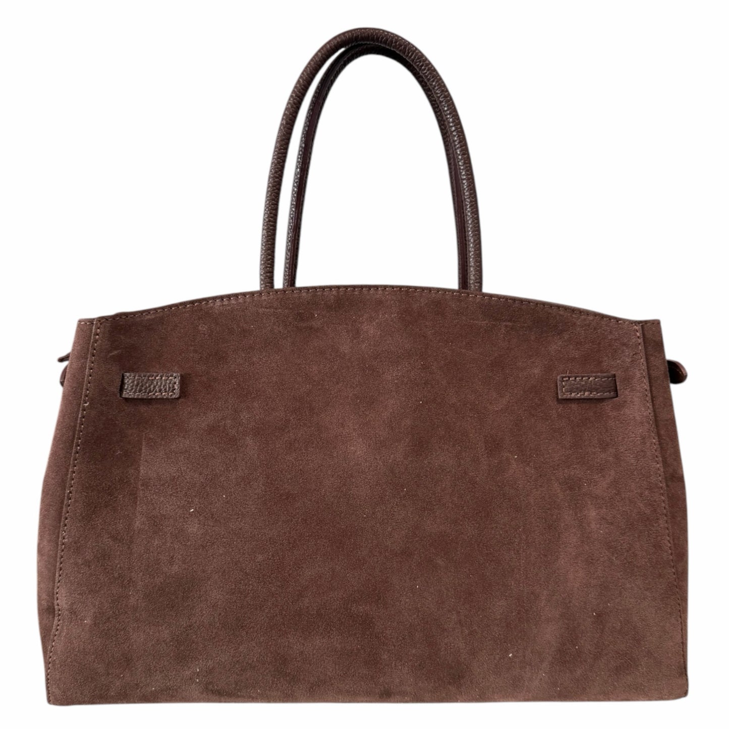 Modarno Borsa Grande in vera pelle Scamosciata Aura 40x17x26 cm