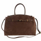 Modarno Borsa Grande in vera pelle Scamosciata Aura 40x17x26 cm
