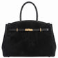 Modarno Borsa Grande in vera pelle Scamosciata Aura 40x17x26 cm