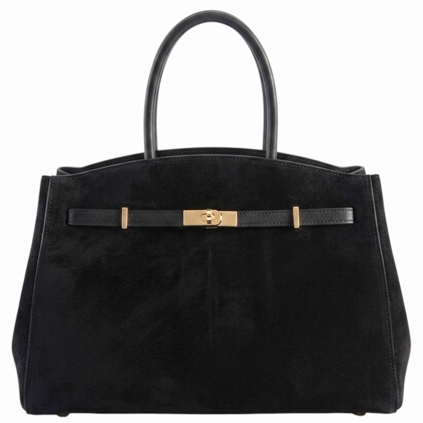 Modarno Borsa Grande in vera pelle Scamosciata Aura 40x17x26 cm