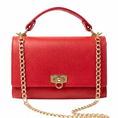 Modarno Borsetta donna a tracolla Livia in vera pelle 23x8x16 cm