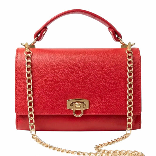 Modarno Borsetta donna a tracolla Livia in vera pelle 23x8x16 cm