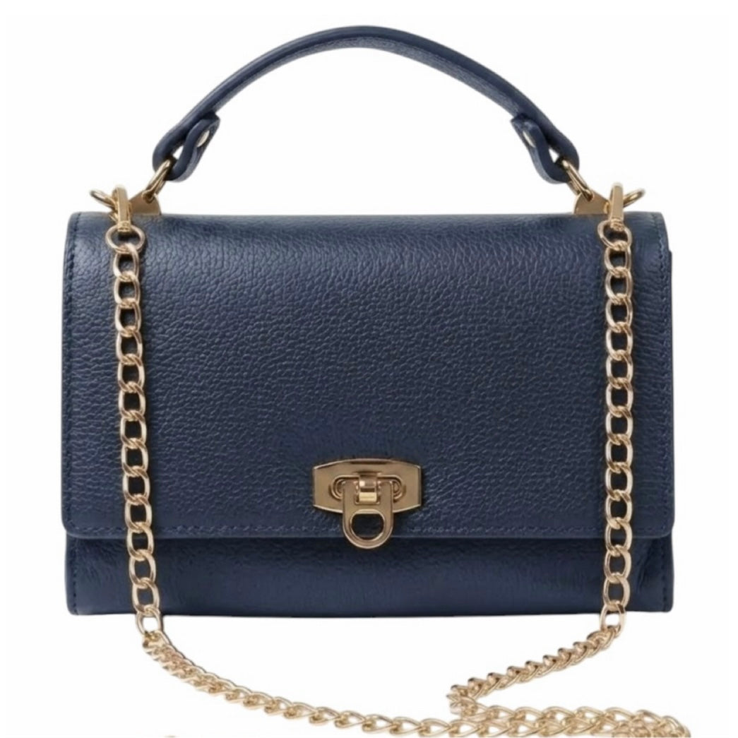 Modarno Borsetta donna a tracolla Livia in vera pelle 23x8x16 cm