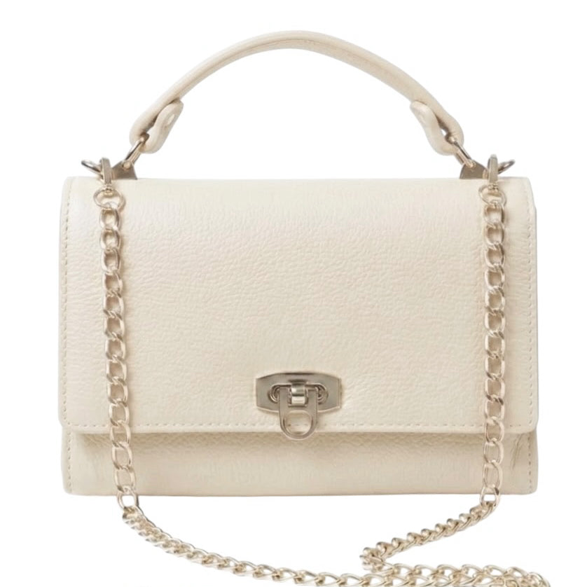 Modarno Borsetta donna a tracolla Livia in vera pelle 23x8x16 cm