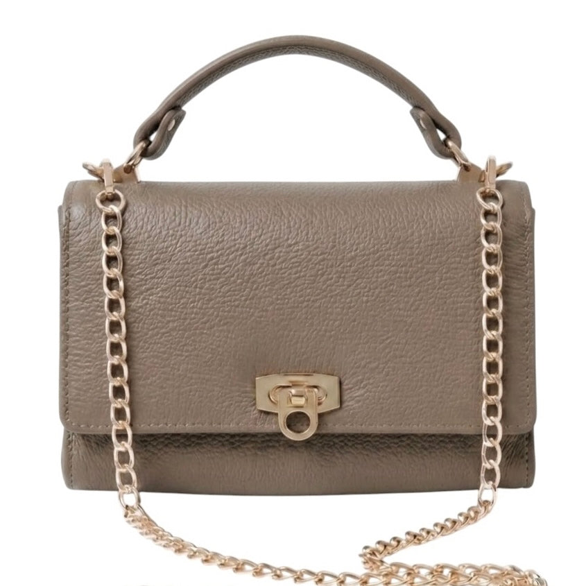 Modarno Borsetta donna a tracolla Livia in vera pelle 23x8x16 cm