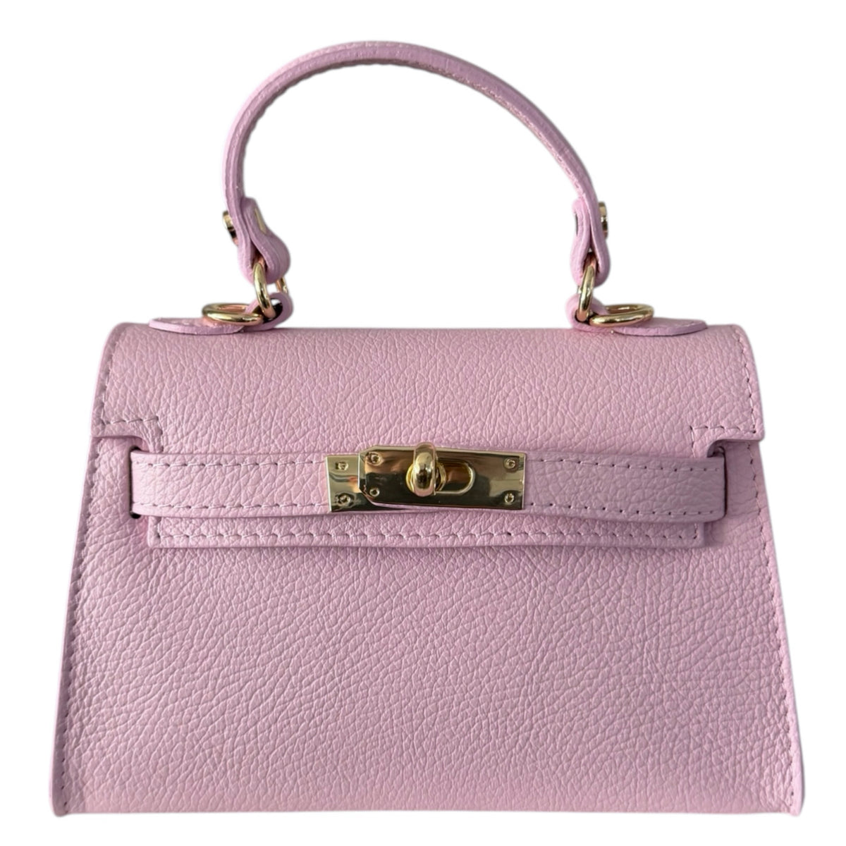 Modarno Borsetta donna "Kelly" in vera pelle Dollaro  21x8x14 cm