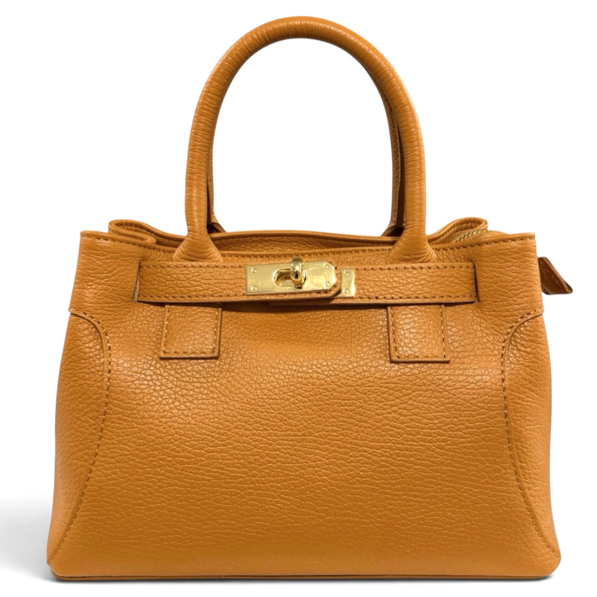 Modarno Borsa donna a mano e tracolla "Mia" in vera pelle 26x14x18 cm