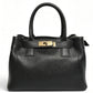 Modarno Borsa donna a mano e tracolla "Mia" in vera pelle 26x14x18 cm